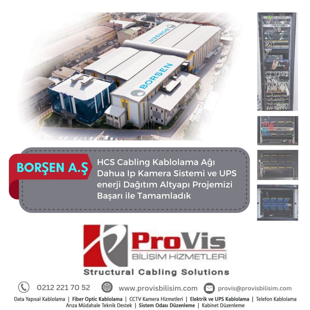 Borşen A.Ş. Provis Bilişim referans projesi