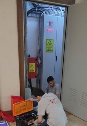 Elektirik odasi ups panosu sistemi