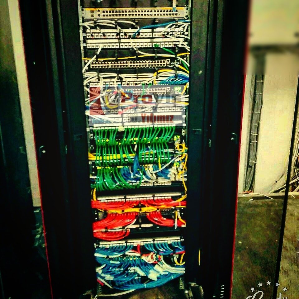 42U rack kabin düzenleme kabin aktarim
